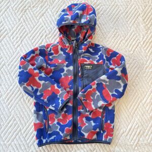L.L. Bean Kids Retro Mountain Classic Fleece Jacket - 5-6 years (medium)